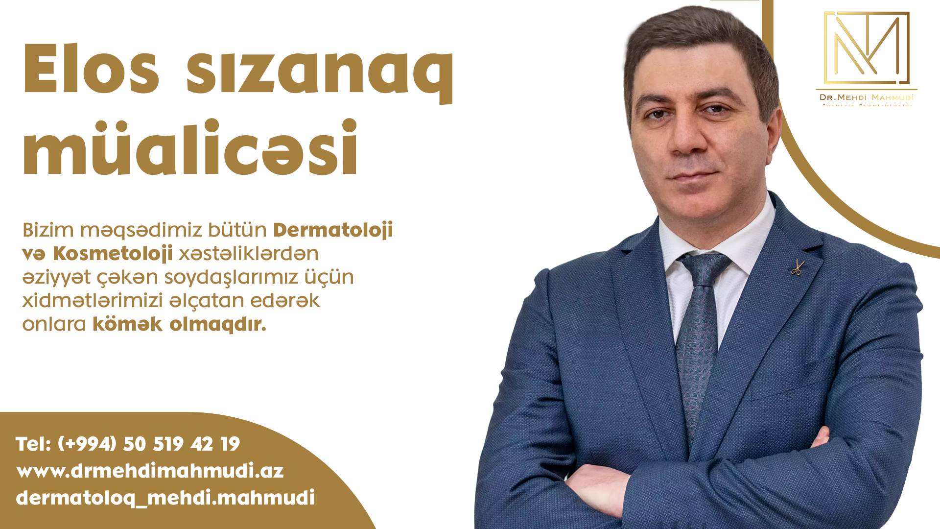 Elos sızanaq müalicəsi haqqında? Mehdi Mahmudi